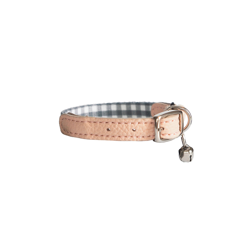 Clara Check Cat Collar