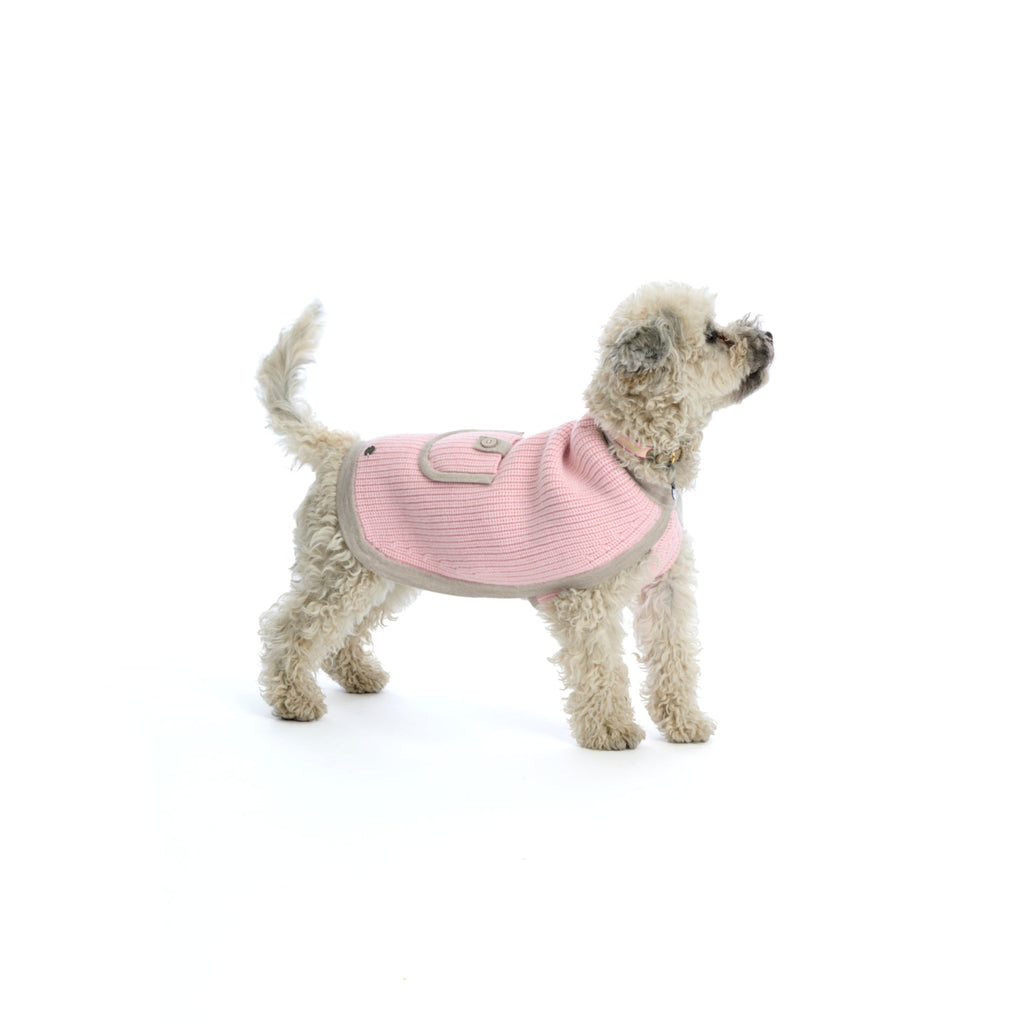 Mungo & Maud Luxury Dog & Cat Outfitters Archer Merino Dog Pullover Pink
