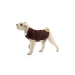 Mungo & Maud Luxury Dog & Cat Outfitters Beetle Dog Coat Brown