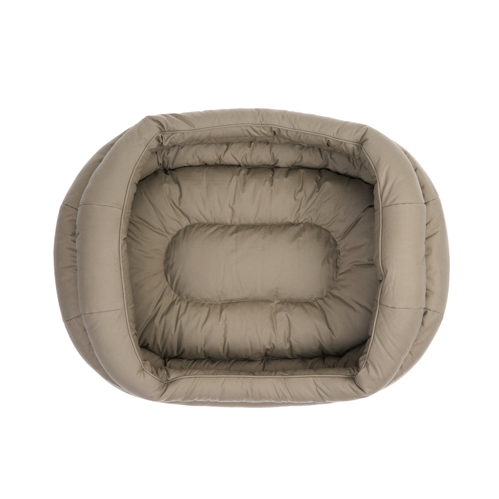 Mungo & Maud Luxury Dog & Cat Outfitters Canoe Dog Bed Brown