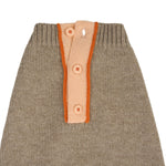 Mungo & Maud Luxury Dog & Cat Outfitters Obi Merino Cashmere Dog Pullover Beige Orange