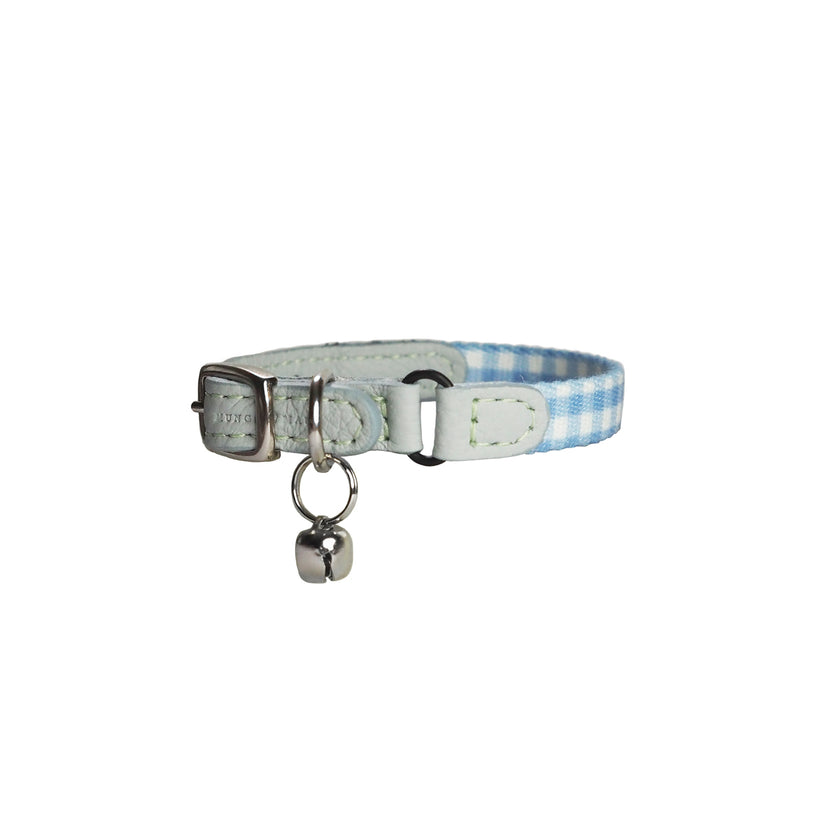 Clara Check Cat Collar