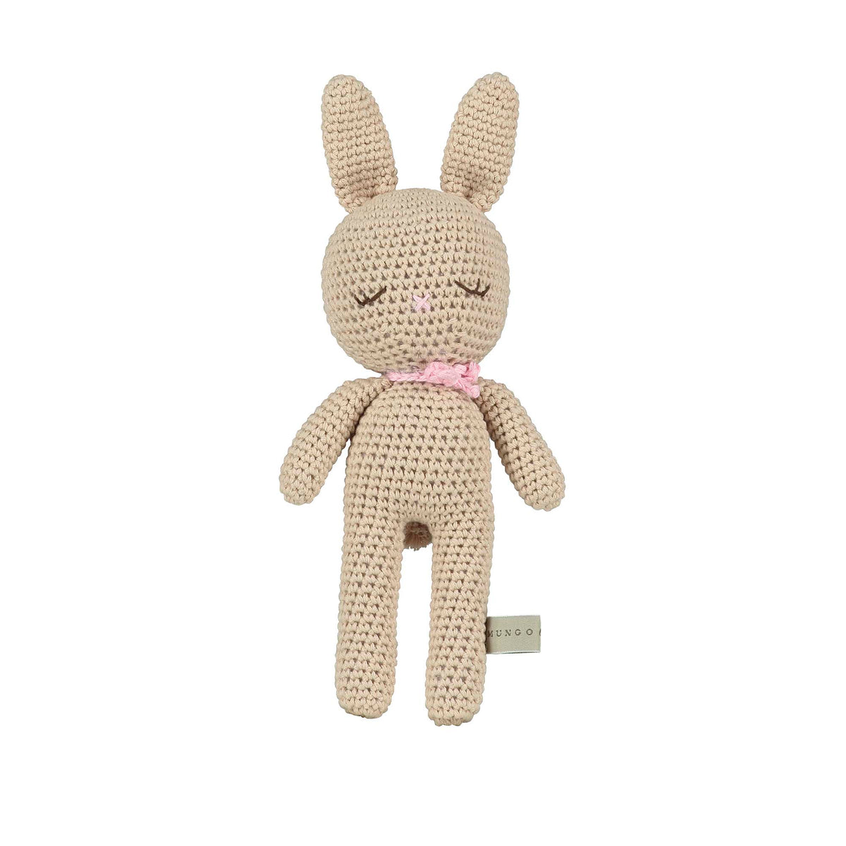ハンドメイド＊ユメミルBunny ぬいぐるみ　ビビッド Beatrice the Bunny Dog Toy Ecru | Mungo & Maud