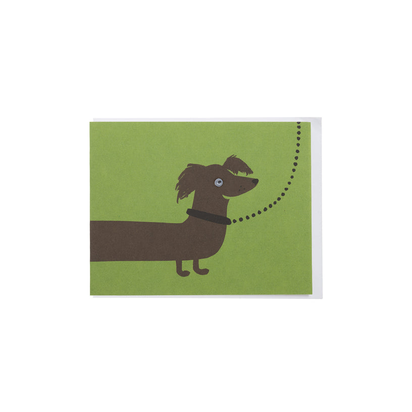 Sausage Dog Card