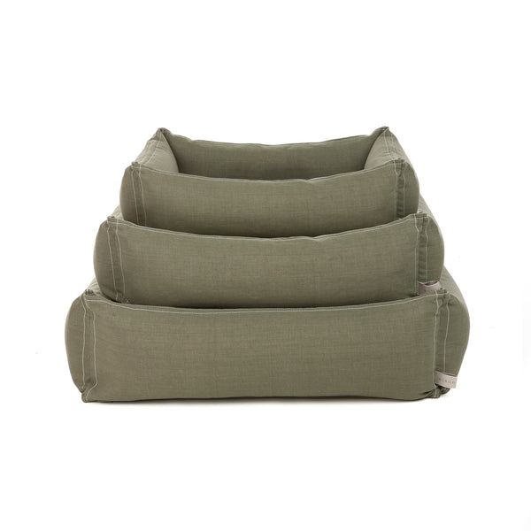Classic Dog Bed in Olive Green