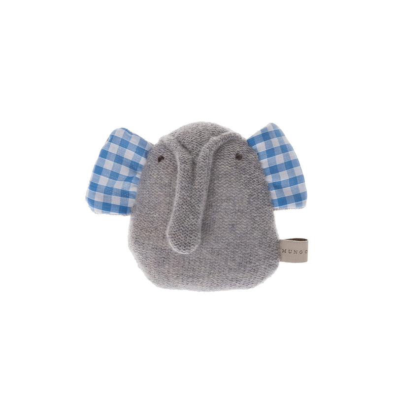 Knitted Elephant Dog Toy